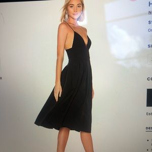 Revolve size small black dress!